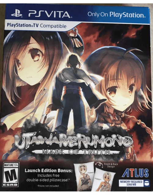 Utawarerumono: Mask of Truth [Launch Edition] box art for Playstation Vita